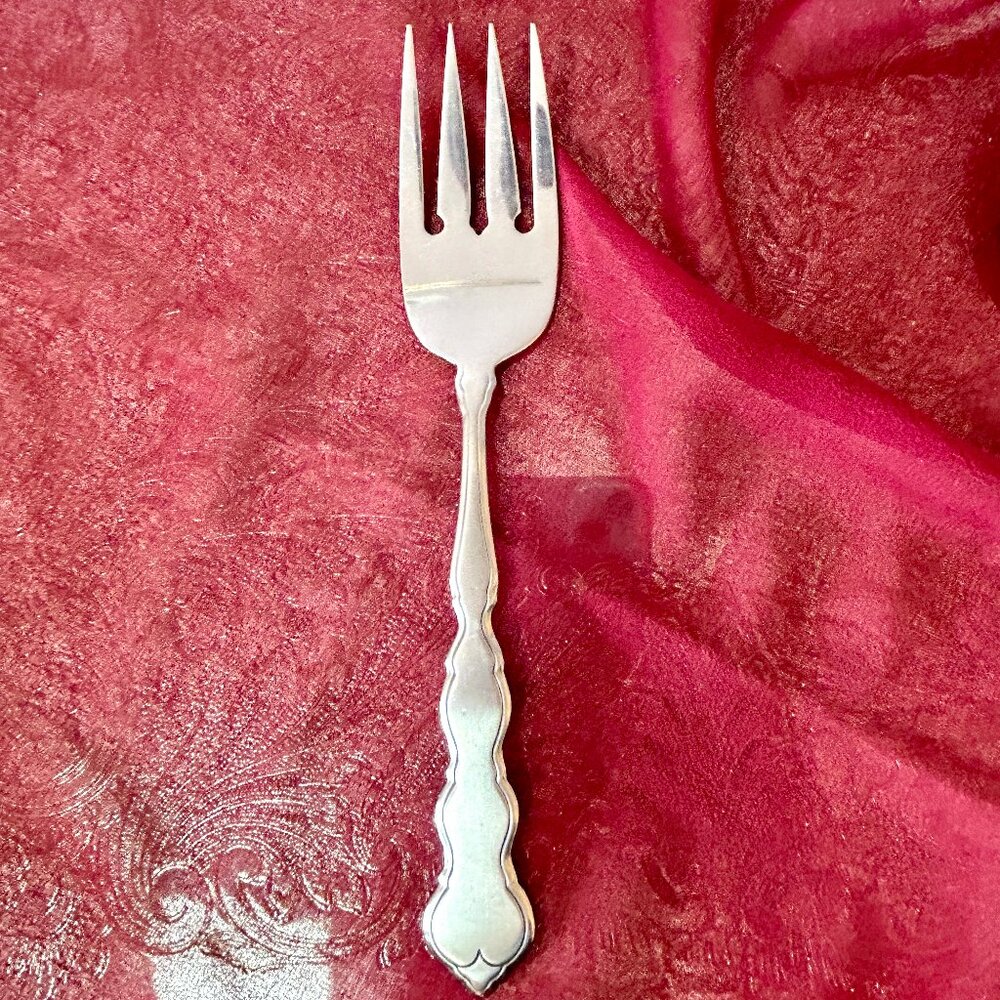 Distinction Deluxe Stainless by Oneida HH Valerie Cold Meat Fork